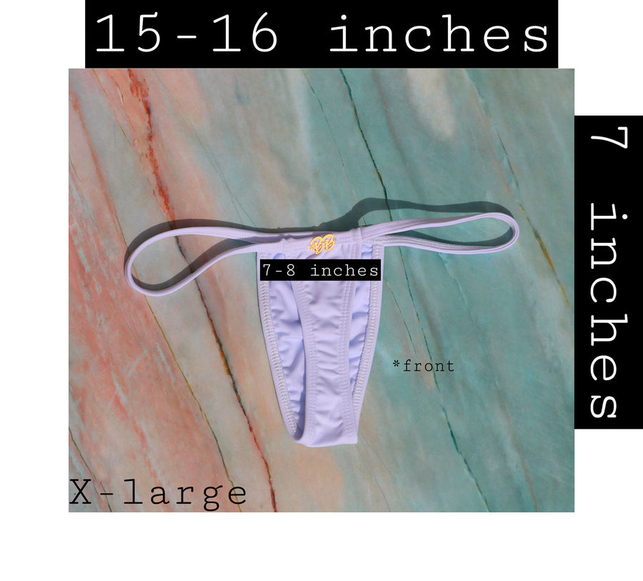 Abigail Bikini Thong Tie Side Set
