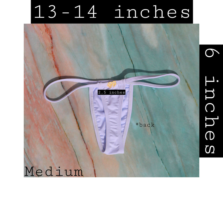 Yaslen Bikini Tie Side Thong Bottom