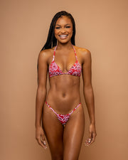 Stacey Bikini Top-Swimwear-The Bikini Block-S-Red/Bandana-The Bikini Block