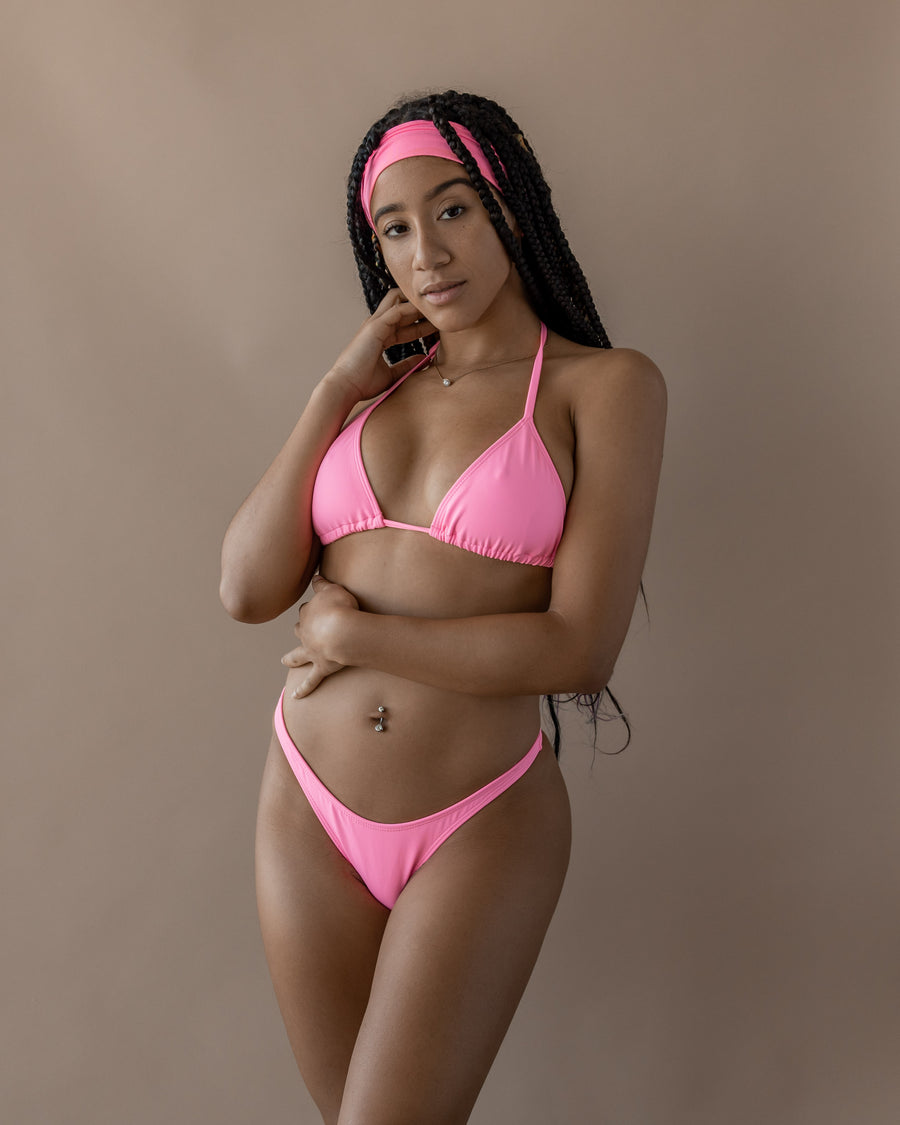 ariana bikini-neon pink bikini-high quality bikini-brazilian bikii-bikini block 